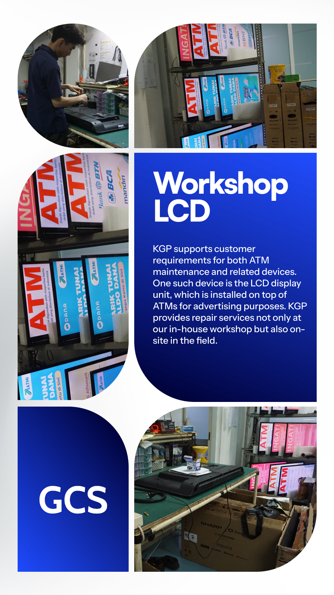 Workshop Maintenance LCD